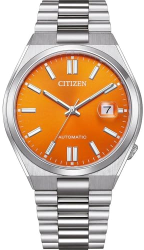 Citizen Inspección automática NJ0151-88Z, Naranja/Plata