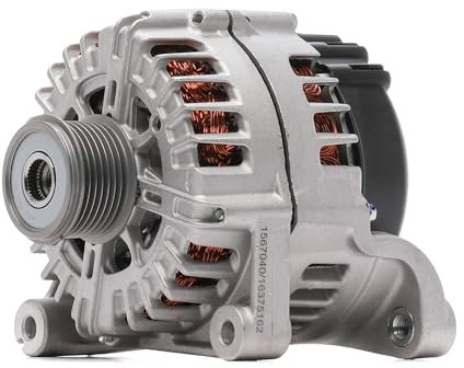 RIDEX Lichtmaschine 180A Generator LiMa 14V Alternator mit Mehrfachriemenscheibe für BMW 5 Touring (F11) 5 Limousine (F10) X5 (E70) 7 (F01, F02, F03, F04) 5 GT (F07) X6 (E71, E72) 4G1313
