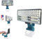 Akku Lampe Für Makita 18V, 90W 5400LM Led Arbeitsleuchte, Led Strahler Tragbares Flutlichter Baustellen Lampe,Akku Scheinwerfer mit Typ-C und USB Für Camping, Autoreparaturen, Notfall（Ohne Akku）