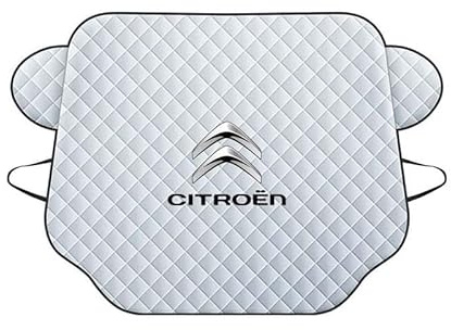AGYF Frontscheibenabdeckung für Citroën Jumper 1994-2021 2022 2023 2024 2025 X244, Windschutzscheibenabdeckung -Scheibenabdeckung Auto Winter, Auto Abdeckung Für Die Gegen Schnee, EIS, Frost, Staub