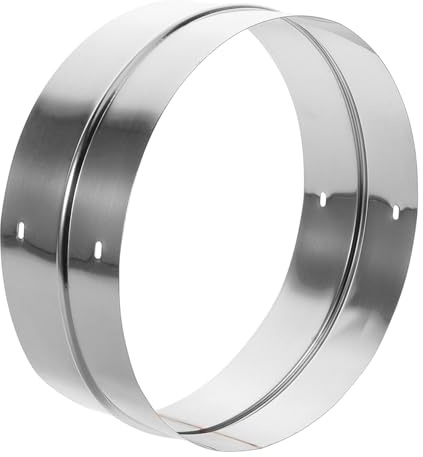 DOITOOL Range Hood Pipe Joint Hose Coupling Duct Coupling for Ventilation System Ducting Connector for Inline Ventilation System Ducting Coupler for Airflow