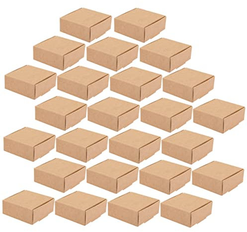CAXUSD 25stücke Papier Verpackung Boxen Für Lieferung Versandkartons Aus Hochwertigem Material Stabil Und Robust Mailing Boxen Für Kleinteile Praktisch Und Langlebig