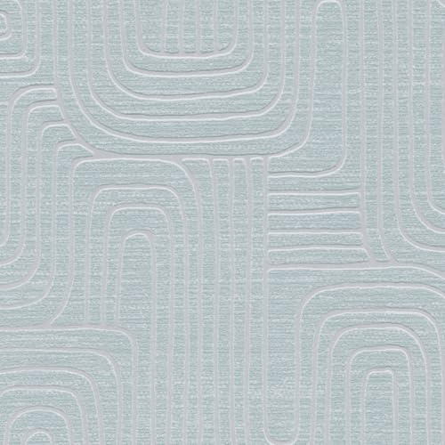 Strukturtapete 10461-35 Vliestapete Grafik 0.53 x 10.05 m Erismann Opus Grün