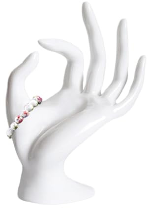 Präsentationsring – Anzeige von Schmuck für Verkäufer – Ray, OK Gesture Schmuck Rack Mannequin Hand – Schmuck Star – NDOSA – Ringhalter Armband Port, Schmuckständer für die Organisation