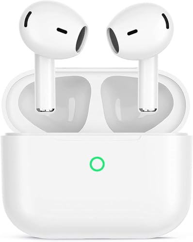 Bluetooth Wireless Earbuds 5.3,Air Buds Pods Bluetooth Headphones Noise Cancelling Stereo Ear pods in-Ear Ear Buds Built-in Mic IPX8 Waterproof Earphones Sport Headsets for Airpods iOS/Samsung/Android