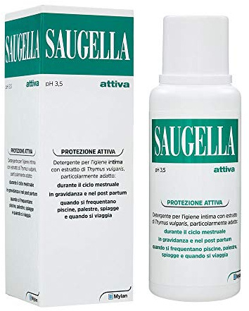 Saugella Hygiene Intimreiniger auf Basis von Thymus Vulgaris - 250 ml