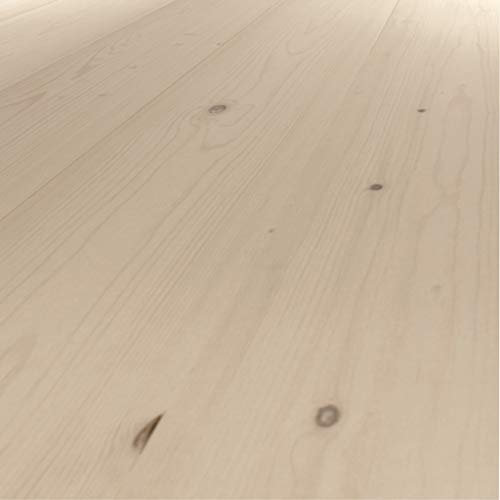 Littlefair's Wood Floor Stain Water Based - 2.5 LTR - Indoor Floor Wood Dye - Light & Dark Finishes - Non Toxic & Eco Friendly Formula - Colour: Seawashed White