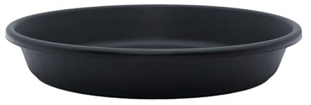 The HC Companies Soucoupes Classiques Noires, 15,2 cm