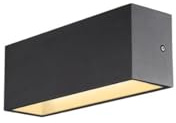 SLV SITRA L WL UP/DOWN, LED Outdoor Wandaufbauleuchte, anthrazit, CCT switch 3000/4000K