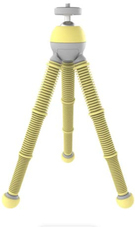 Joby JB01770 PodZilla Flexible Tripod, Medium Kit, Yellow