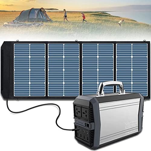 ZWEBY Petrol Inverter Generator Portable Power Station,93600Mah Battery Backup,Solar Generator Power Supply With 4 Solar Charging Panels For Outdoor Camping Travel Emergency Cpap,220V