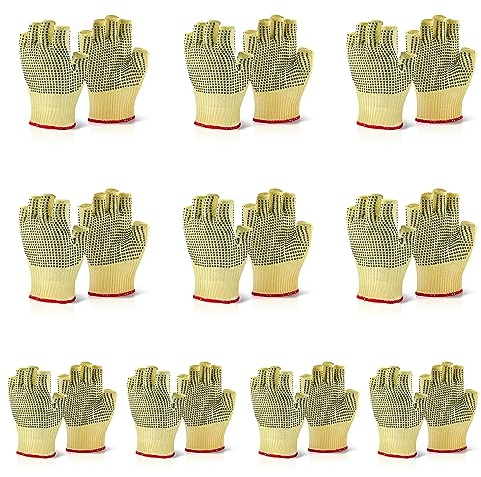 Beeswift Unisex Reinforced Fingerless Gloves Gloves (pack of 10)