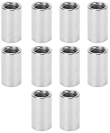 M10 X 1,5-14-L25 Mm Runde Überwurfmutter, Zylindrisches Überwurfmutter-Set Mit Innengewinde aus Edelstahl Für Die Wartung