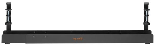 my wall Gestion des câbles de Bureau HZ45-2L - Montage Facile sur Table, bornes à vis, Longueur 800/1000/1200 mm, Largeur 105 mm, Charge 5 kg, Guide-câbles pour Bureaux