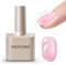 MAYCHAO 7-in-ONE Clear Pink Builder Nail Gel, 15ML Builder Base Strengthening Gel UV/LED Building Nail Gel in a Bottle for Nail Repair Nail Strengthen Hard Gel Builder Nail Extension Gel Builder