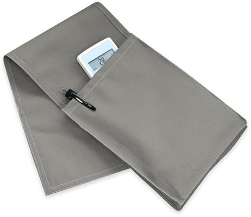 Organizador de Reposabrazos Para Sofá,Soporte Para Mando a Distancia de TV Bolsa de Almacenamiento Para Sofá o Sillón Cama, Para Guardar Mandos a Distancia, Teléfonos Móviles y Bolígrafos (Gris)