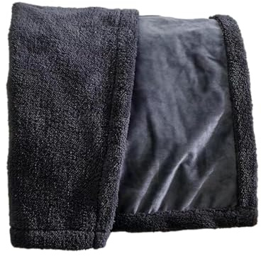 Wasserdichte Hundedecke – Hunde-Couch-Decke, warme Haustierdecke, doppellagig, dick, warm, kleine Katzendecke, vier Jahreszeiten, allgemein waschbar, kurzer Plüschbezug, Decke für Couch, Bett,
