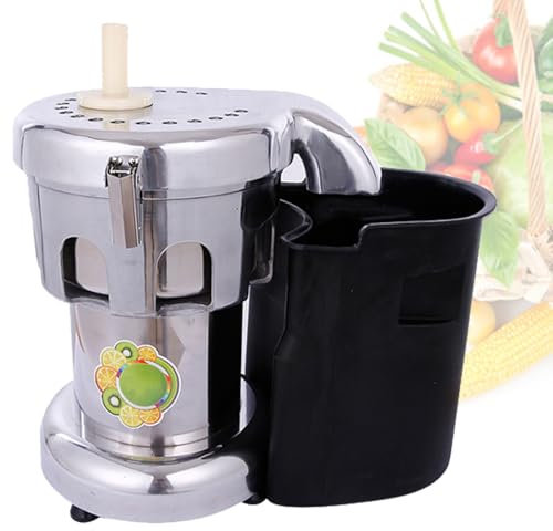 DRYIC Exprimidores centrífugos: máquina extractora de Alto Rendimiento de Jugo, conducto de alimentación de 80 mm de Ancho, Fabricante de Jugo centrífugo de 550 W