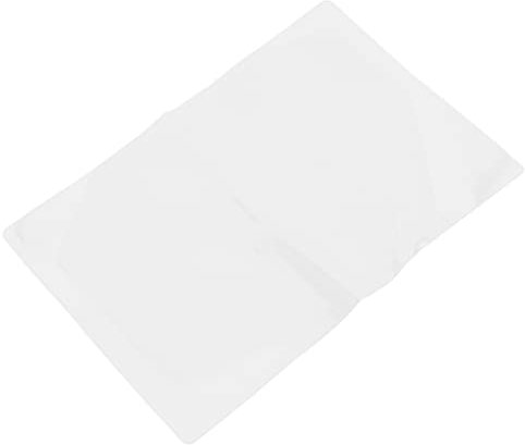 VILLFUL A5 Buchhülle Pvc Schutzfolie Transparent Buchumschlag Wiederverwendbar Für Schulbücher Planer Schutz Abdeckung Für Schule Und Büro