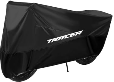 Housse de protection imperméable pour extérieur, anti-poussière, pluie, vent, déjections d'oiseaux, protection UV, polyester 190T pour TRACER 7 9 GT 700 900 (295 x 110 x 140 cm)