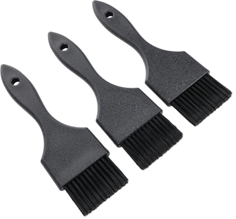 Beatifufu 3 Stück Haarfärbepinsel aus Langlebigem Kunststoff mit Rutschfestem Griff Praktische Applikatorbürste für Friseursalon und DIY Haarfärbung Geruchsneutral und Leicht