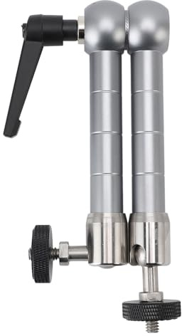 XZXCVN Camera Mount Arm Clamp, Verstellbare 360° Halterung mit 1/4 Zoll Gewinde - Ergonomische Flügelmuttern, Stabiler Kameraarm für DSLR, Feldmonitor und Action Cam
