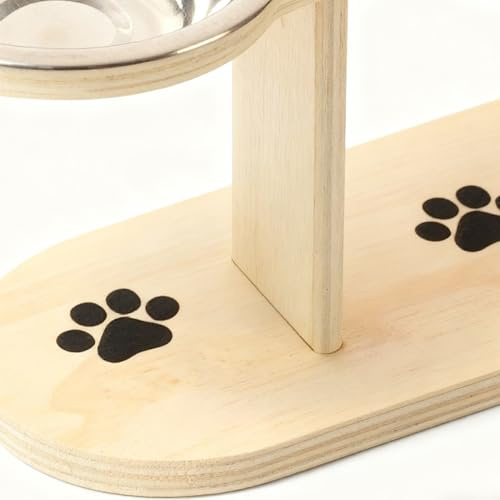 Raised Dog Bowl - Non Slip Water Dispenser | Dog Food Stand and Raised Bowls for Cats - for Kitten Puppy Pet Supplies Indoor Outdoor