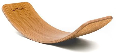 Wobbel Balance Board Original Bamboo Cork für Kinder und Erwachsene