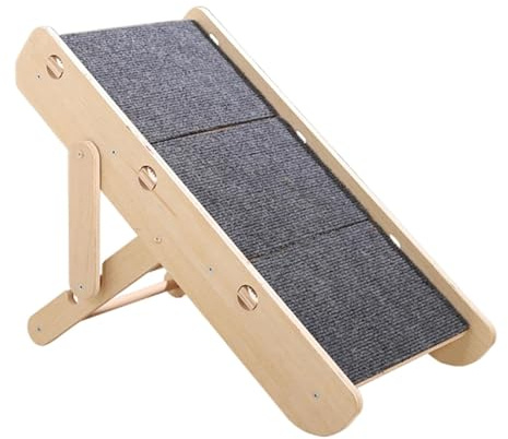 FashionCha Escaleras de Madera para Perros Y Versátiles para Perros de Tamaño Pequeño a Mediano.