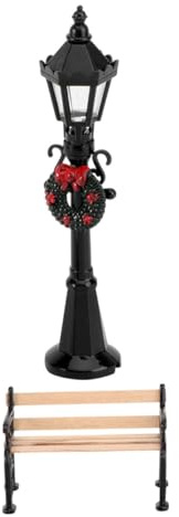 FUTUREORYY Mini Sedia da Parco in Plastica Decorazione per Paesaggi in Miniatura di Sedie da Giardino per Ragazzo Ragazza Ornamento in Miniatura Adatto o Giardino