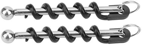 CHICIRIS Cavatappi Durevole in Acciaio Inossidabile per Vino, Birra, Apribottiglie per, Picnic All'aperto, Set di 2