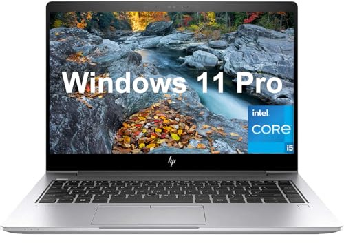 HP EliteBook 840 G5 Ordinateur Portable, 14in FHD(1920x1080), i5-7200U 1.9GHz, 16 Go de RAM, SSD 512 Go, Clavier QWERTY US, Windows 11 Pro (Rénové)