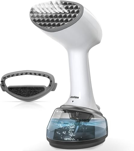 Rolipo Reisebügeleisen 1700W, Steamer Dampfglätter mit 360ml Wassertank, Kompakt für Kleidung, Ideal für Zuhause, Büro, Reise