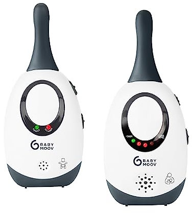 Babymoov Babyphone Simply Care (inkl. 2 Adapter) - analog, strahlungsarm, 300m Reichweite