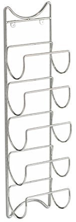 Zeller 27373 Flaschenhalter, Verchromt, Metall, 15 x 10.5 x 61 cm