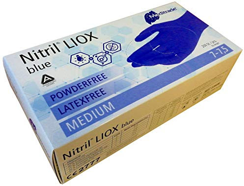 Meditrade GmbH Nitril LIOX Handschuh Größe M, 73 g