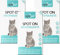 OptiPet Spot On 18x1ml Pipetten für Katzen, Hochwirksam bis zu 72 Wochen gegen Milben, Flöhen, Zecken, Läusen