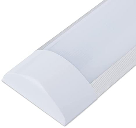 Brightex 72W 6Ft 7200 Lumen Twins Non Flickering 180cm 1800mm Linear LED Batten Tube Fitting Garage Office celing mounting Fluorescent Slimline coolwhite lamp Light Strip Lights