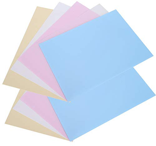 10 Stück Bunte Schrumpffolien, Schrumpffolien Schrumpffolien Papiere Klare Schrumpffolienfolien für DIY Kunsthandwerk Handmades