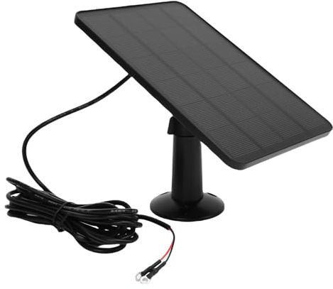 10 W Solarpanel Kamera Ladegerät, Kompatibel mit, Ring Video Doorbell 2, 360 Grad Ständer, IP66 Wetterfest, 9, Fuß Langes Kabel, Einfache Installation, für Türklingel