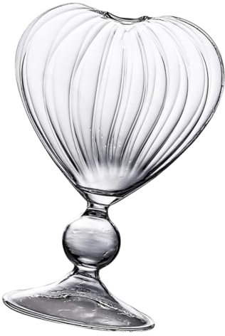 MAGICLULU Copa de Vino de Amor Transparente Copa de Vino Hogar de Cóctel de Tinto para Eventos Especiales