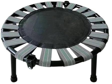 Fitness-Trampolin, Mini-Trampolin | Klappbares Sprungbett,Faltbares Fitness-Trampolin, maximale Belastung 165 Pfund, Mini-Leise-Übungs-Sprungbett für Kinder und Erwachsene, Indoor-Training