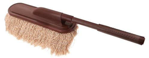 Gatuida Brosse à Duster avec Poignée Et Poils pour Nettoyage Extérieur De Voiture Outil De Polissage Et Élimination De Poussière Accessoire Pratique pour Entretien Automobile