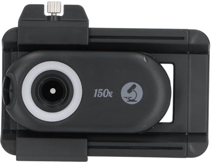 SUNGOOYUE Lice Al Microscopio del Telefono con capacità di Imaging Migliorata per Bambini Adulti, Clean per la Fotocamera per L'esplorazione Microscopica per la Maggior Parte degli Smartphone (150x)