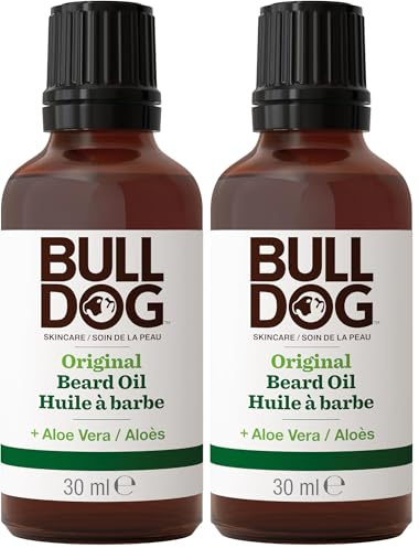 Bulldog Original Aceite para la barba, 30 ml (Paquete de 2)