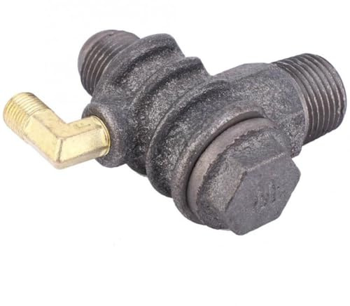 Clapet anti-retour en fonte 3-8 filetages à faible résistance d'étanchéité pour compresseur d'air à piston