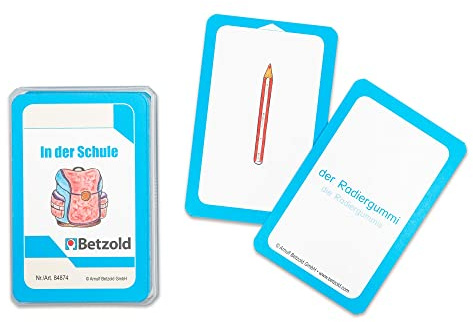 Betzold Karten für den Magischen Zylinder, In der Schule | Deutsch Lernmaterial