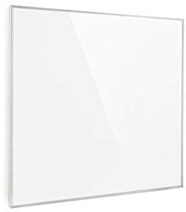 Klarstein Wonderwall Radiador Electrico Bajo Consumo Infrarrojo de 360 W para Casa, Mando a Distancia, Detector Ventanas Abiertas, Radiadores Infrarrojos para Pared, Calefatores Programables Sin CO2