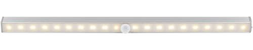 goobay 58288 LED-Unterbauleuchte mit Bewegungsmelder/Für Schränke, Küchen, Vitrinen, Schubladen, Garagen etc. / Warm-Weiß Licht (3000k) / 30 cm