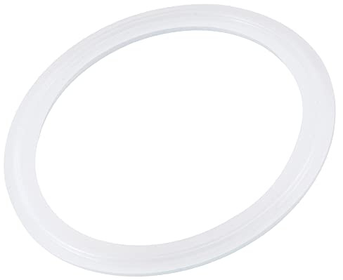 sourcing map Silicone Rubber Gasket Industrial Flange O-Ring 106mm OD White Fit for 3.5 Inch Clamp